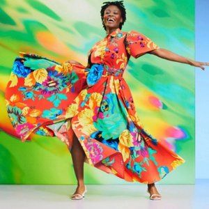 ✨ Christopher John Rogers x Target floral maxi dress